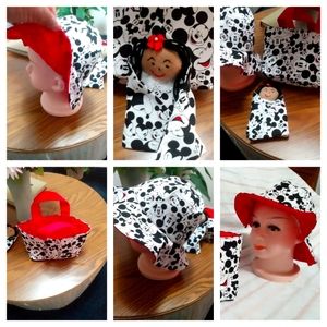 Little girls hat set